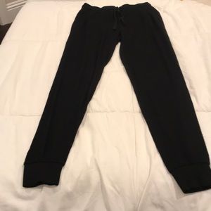 Black sweatpants